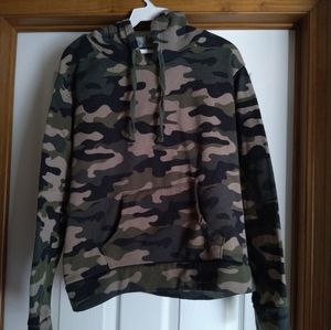 Jrs Camouflage Hoodie By SPLASH